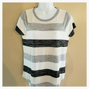Gap Neutral Striped Top